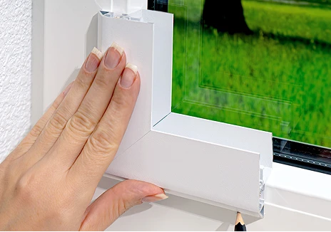 Messhilfe für den Smart Frame Plisseerahmen