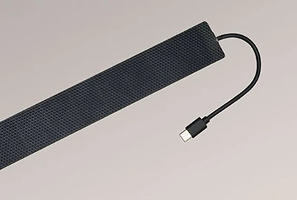 Solarpanel für motorisiertes Smart Frame Plissee