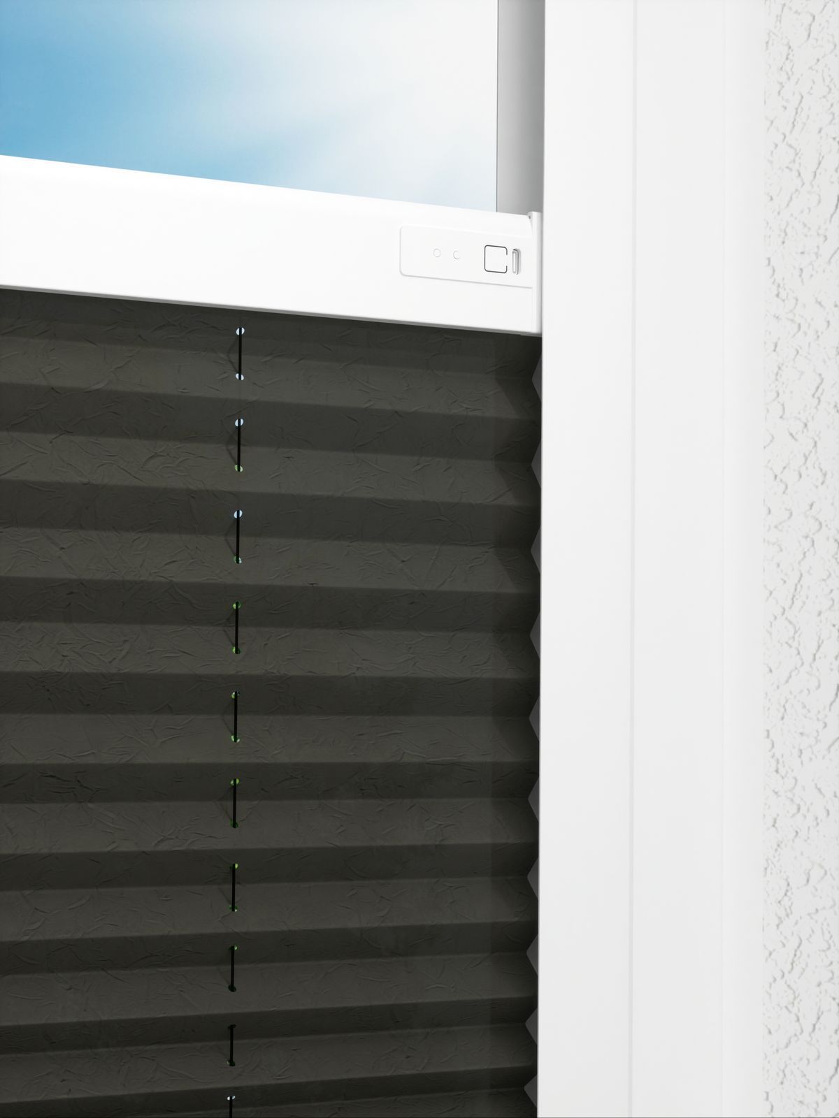 Detailansicht LYSEL HOME Plissee 230A Alva Crush