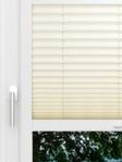 LYSEL HOME Plissee 101A Elva Krepp Pearl Fensteransicht