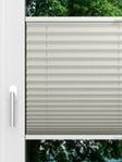 LYSEL HOME Plissee 212A Elva Krepp Pearl Fensteransicht