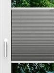 LYSEL HOME Plissee 136A Bari Crush Pearl Fensteransicht