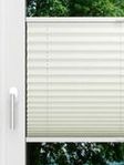 LYSEL HOME Plissee 241A Bari Crush Pearl Fensteransicht