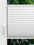 LYSEL HOME Plissee 209B Elva Krepp Pearl Fensteransicht