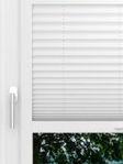LYSEL HOME Plissee 209B Elva Krepp Pearl Fensteransicht