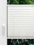 LYSEL HOME Plissee 124B Bari Crush Pearl Fensteransicht