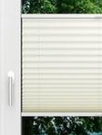 LYSEL HOME Plissee 140B Elva Krepp Pearl Fensteransicht