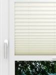 LYSEL HOME Plissee 140B Elva Krepp Pearl Fensteransicht