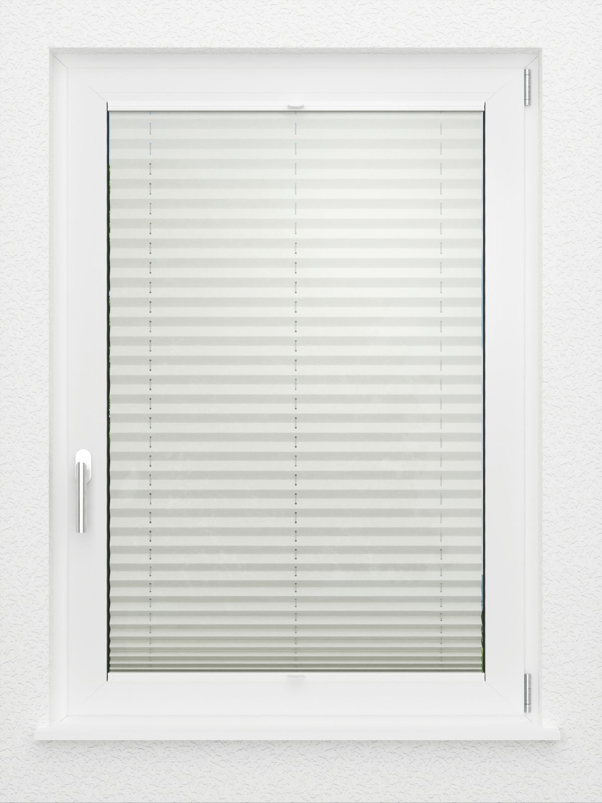 Detailansicht LYSEL HOME Plissee 206A Elva Krepp