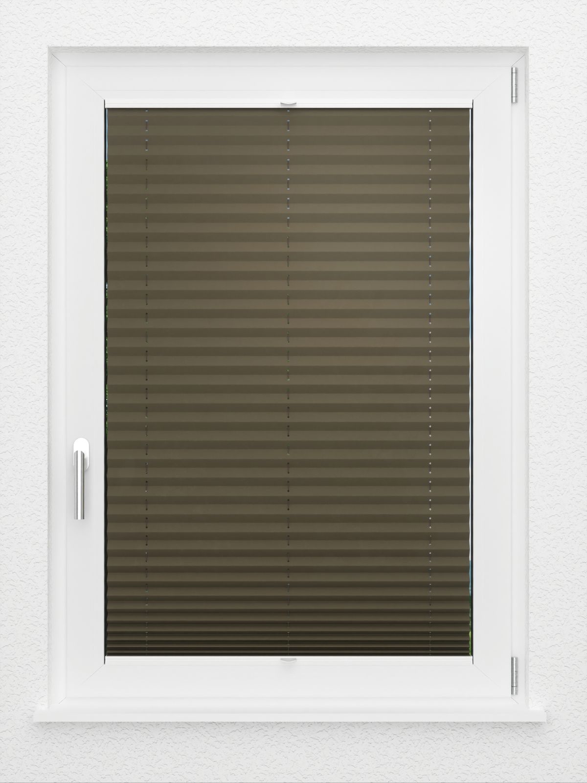 Detailansicht LYSEL HOME Plissee 236A Elva Krepp