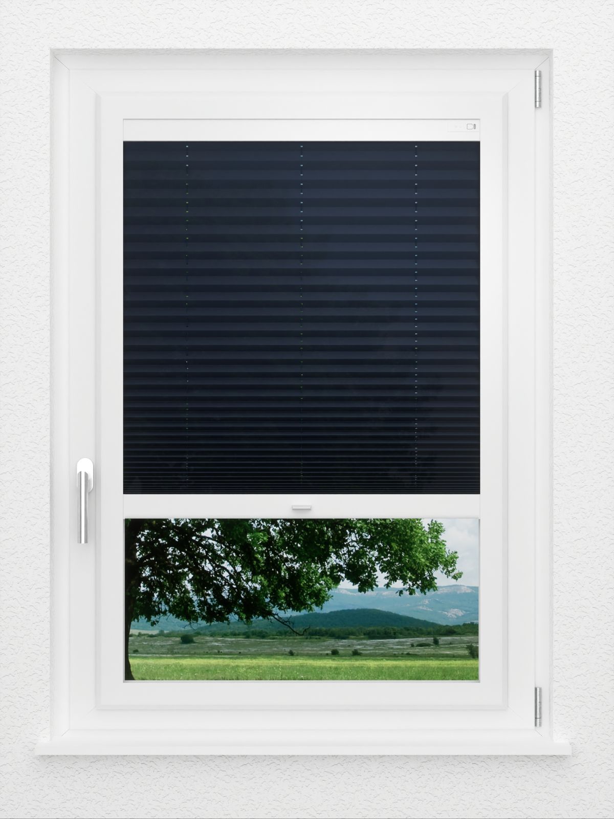 Detailansicht LYSEL HOME Plissee 237A Elva Krepp