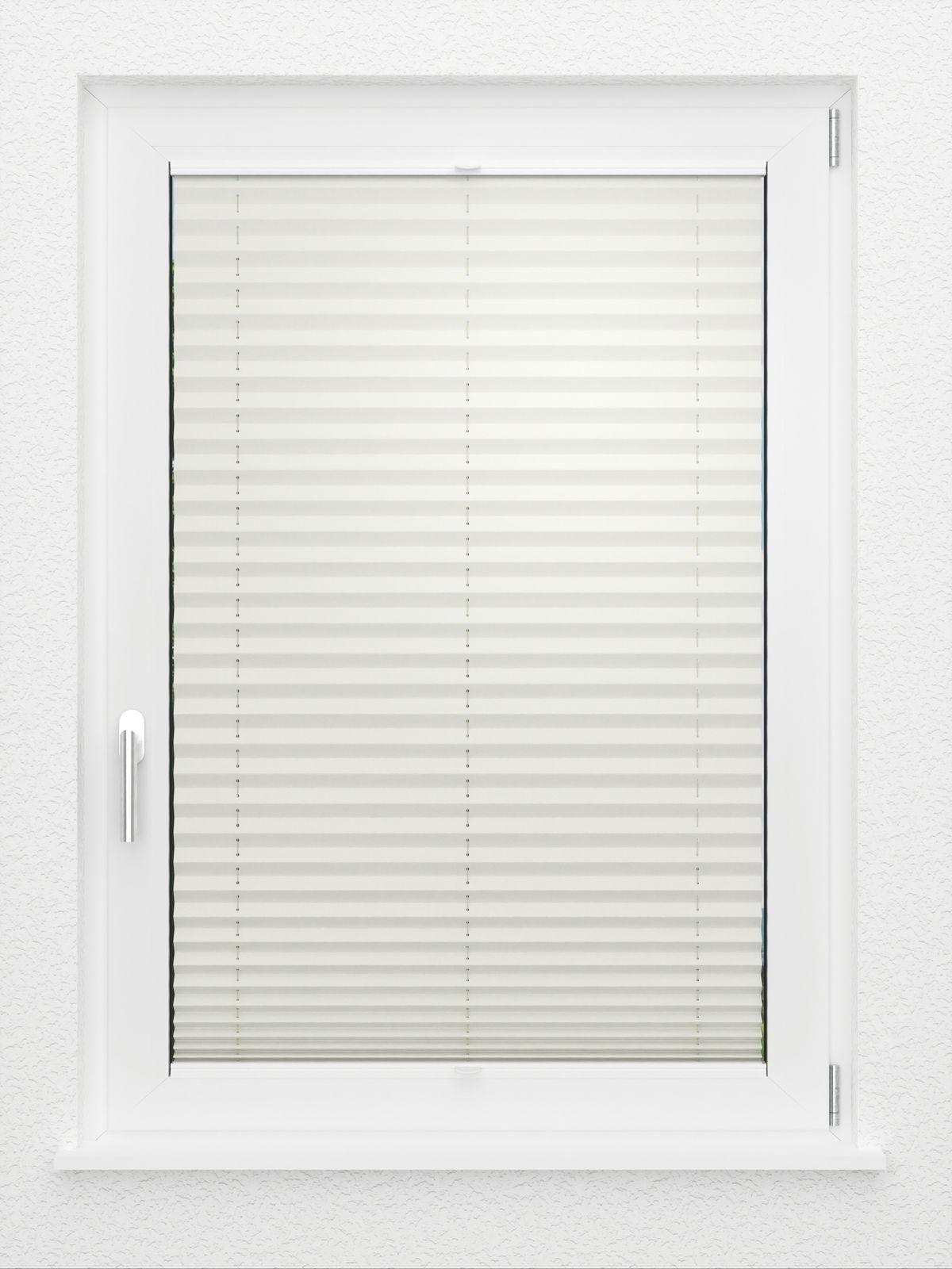 Detailansicht LYSEL HOME Plissee 219A Elva Krepp BO