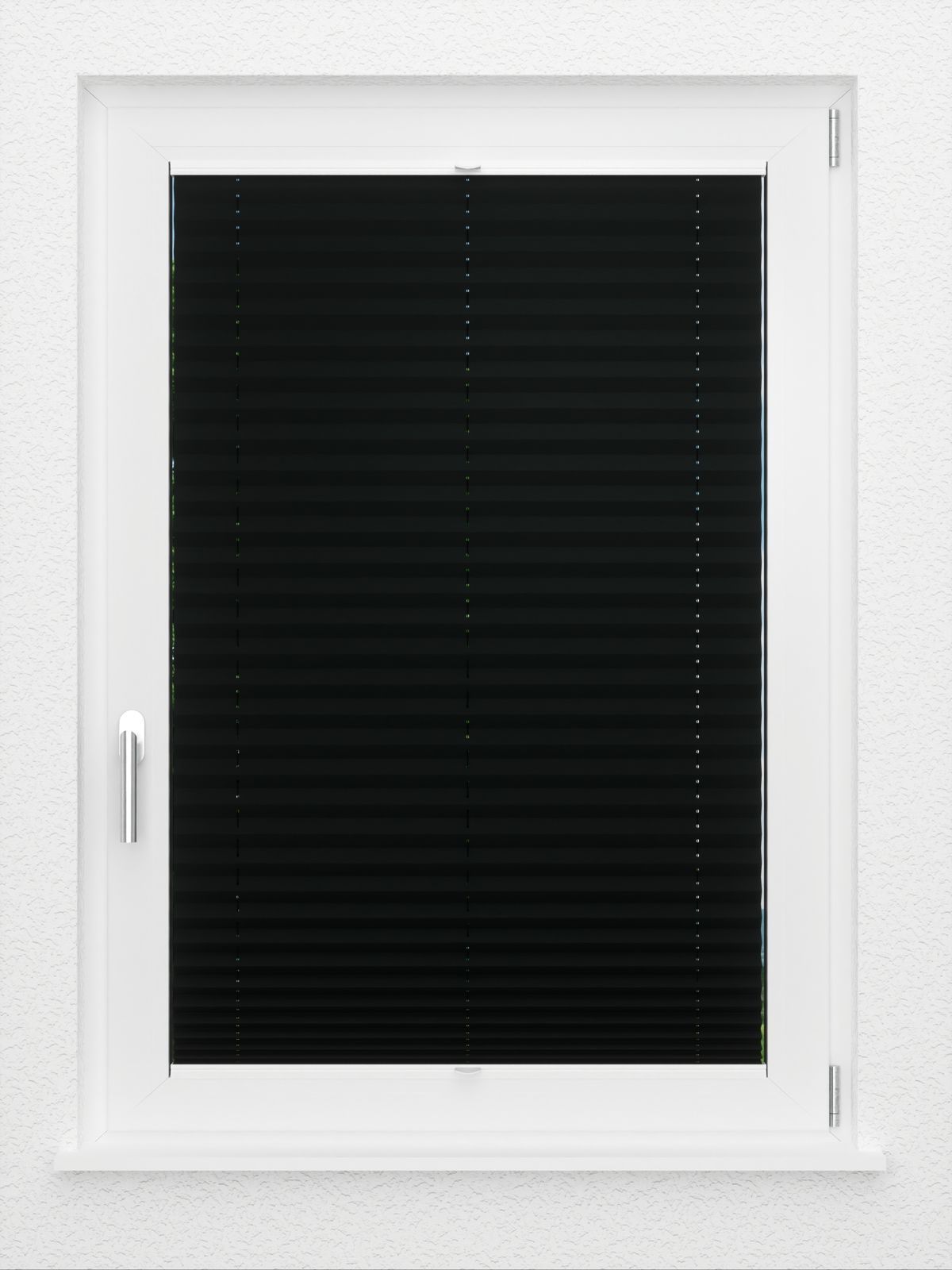 Detailansicht LYSEL HOME Plissee 240A Elva Krepp Pearl