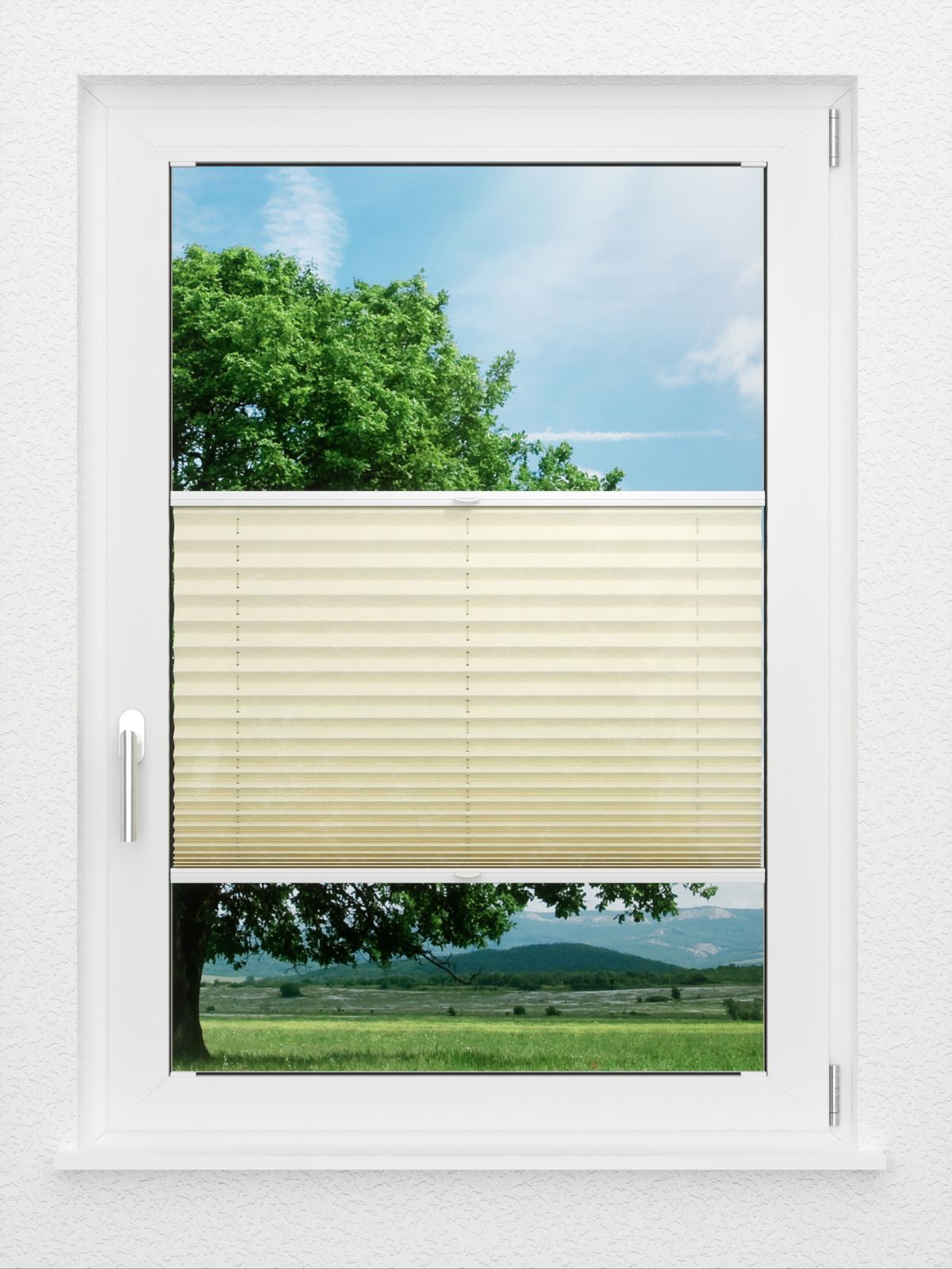 Detailansicht LYSEL HOME Plissee 107A Alva Crush