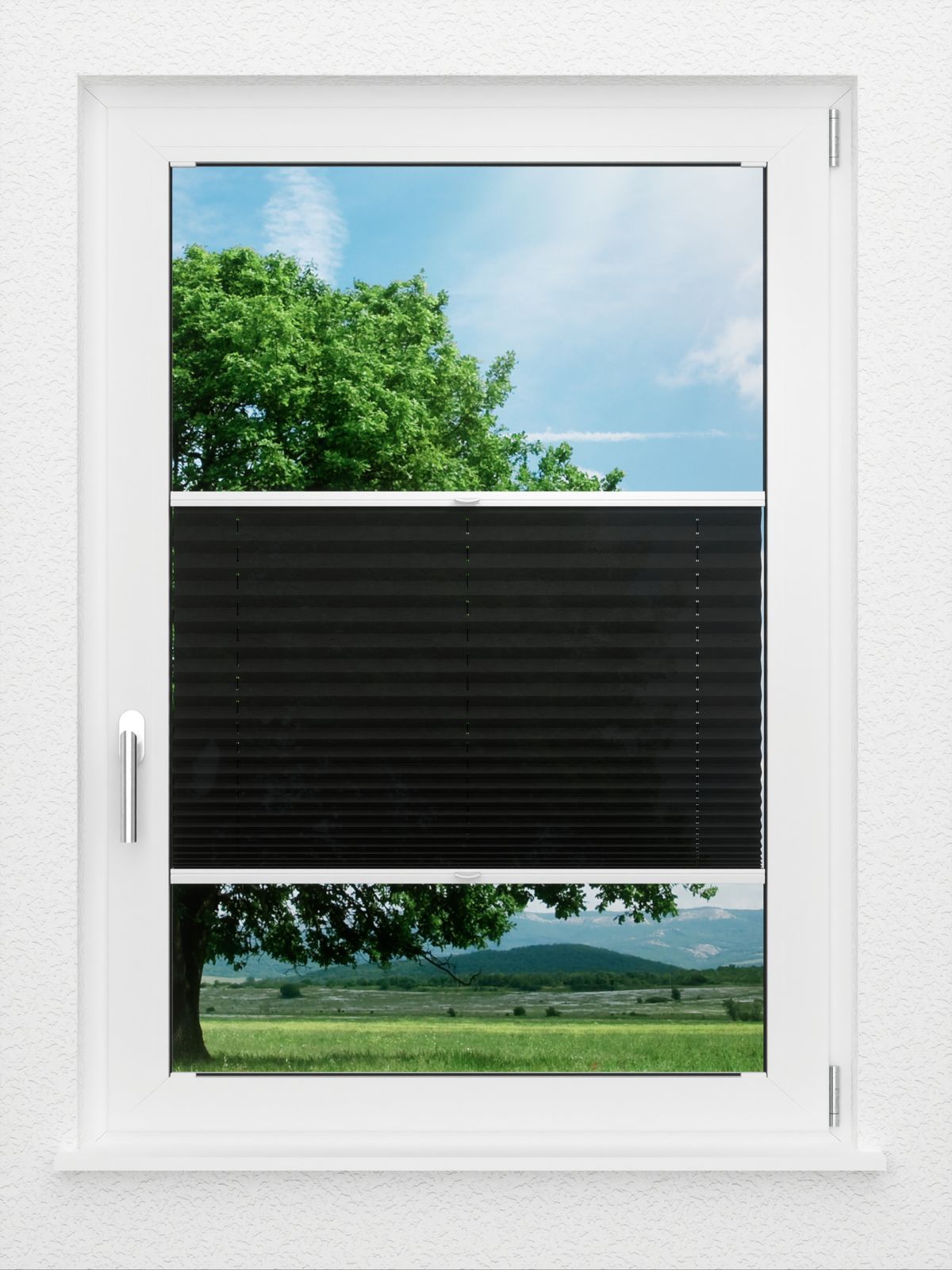 Detailansicht LYSEL HOME Plissee 131A Alva Crush