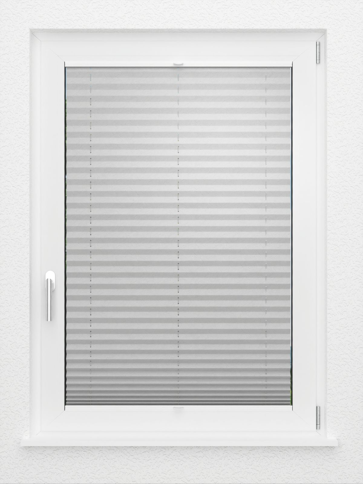 Detailansicht LYSEL HOME Plissee 239A Bari Crush Pearl