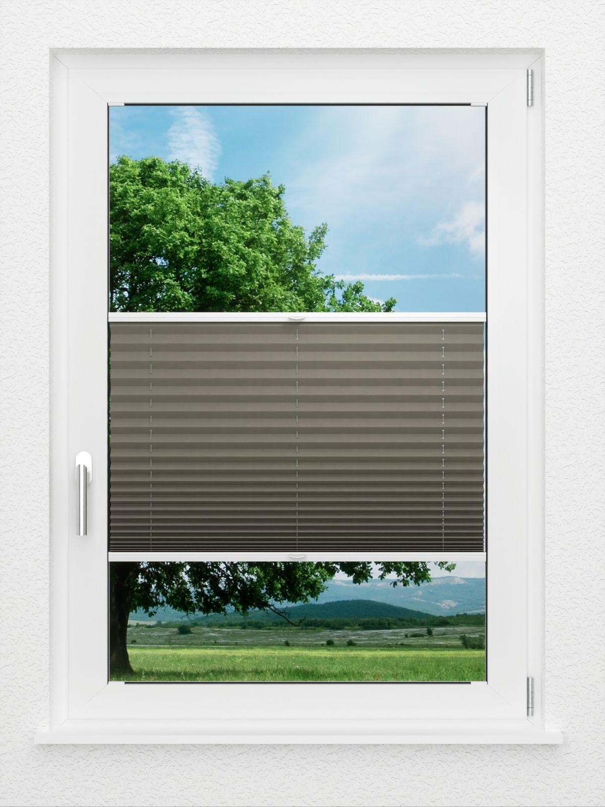 Detailansicht LYSEL HOME Plissee 221A Nilla BO