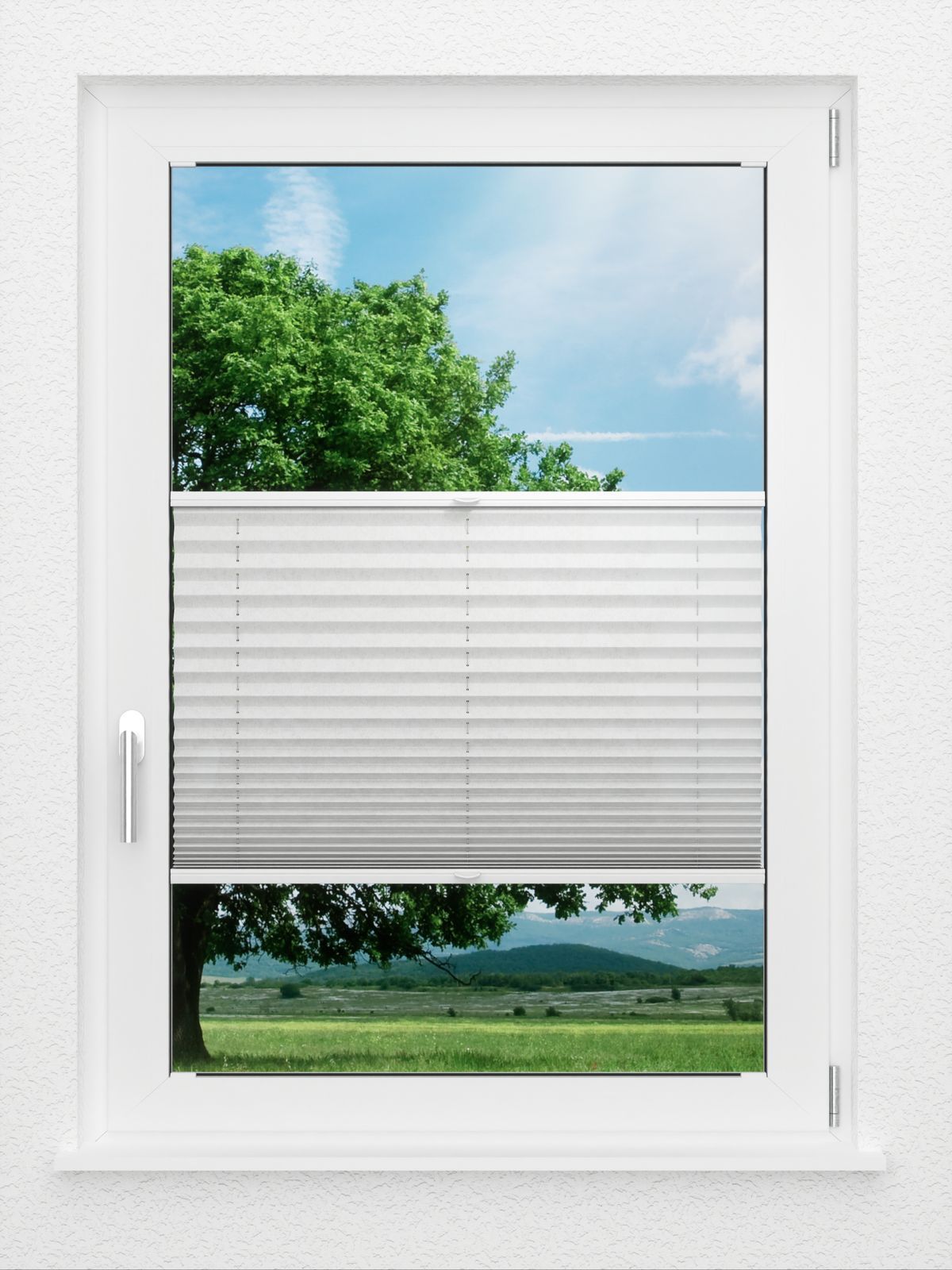Detailansicht LYSEL HOME Plissee 135A Leif