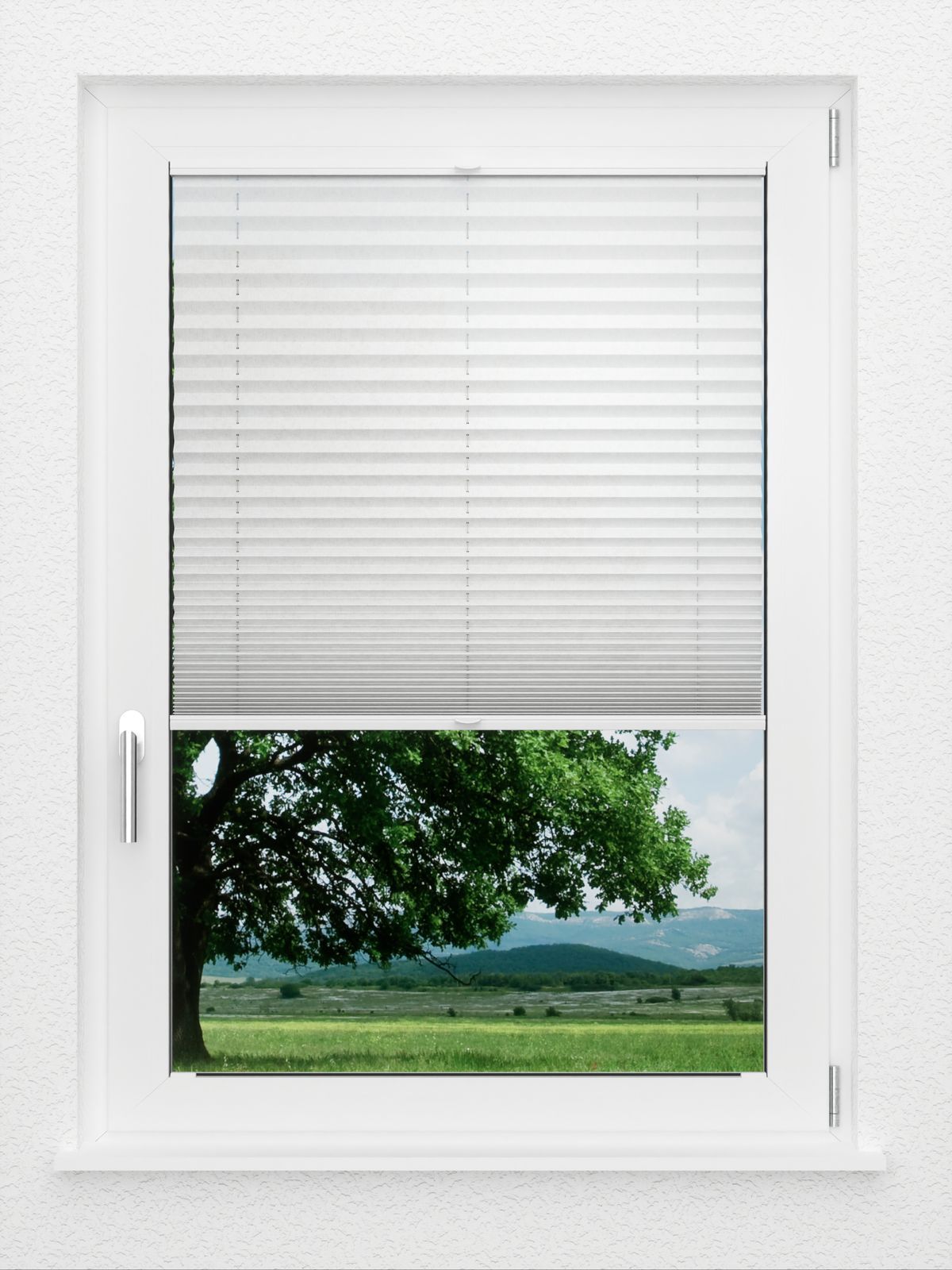 Detailansicht LYSEL HOME Plissee 135A Leif