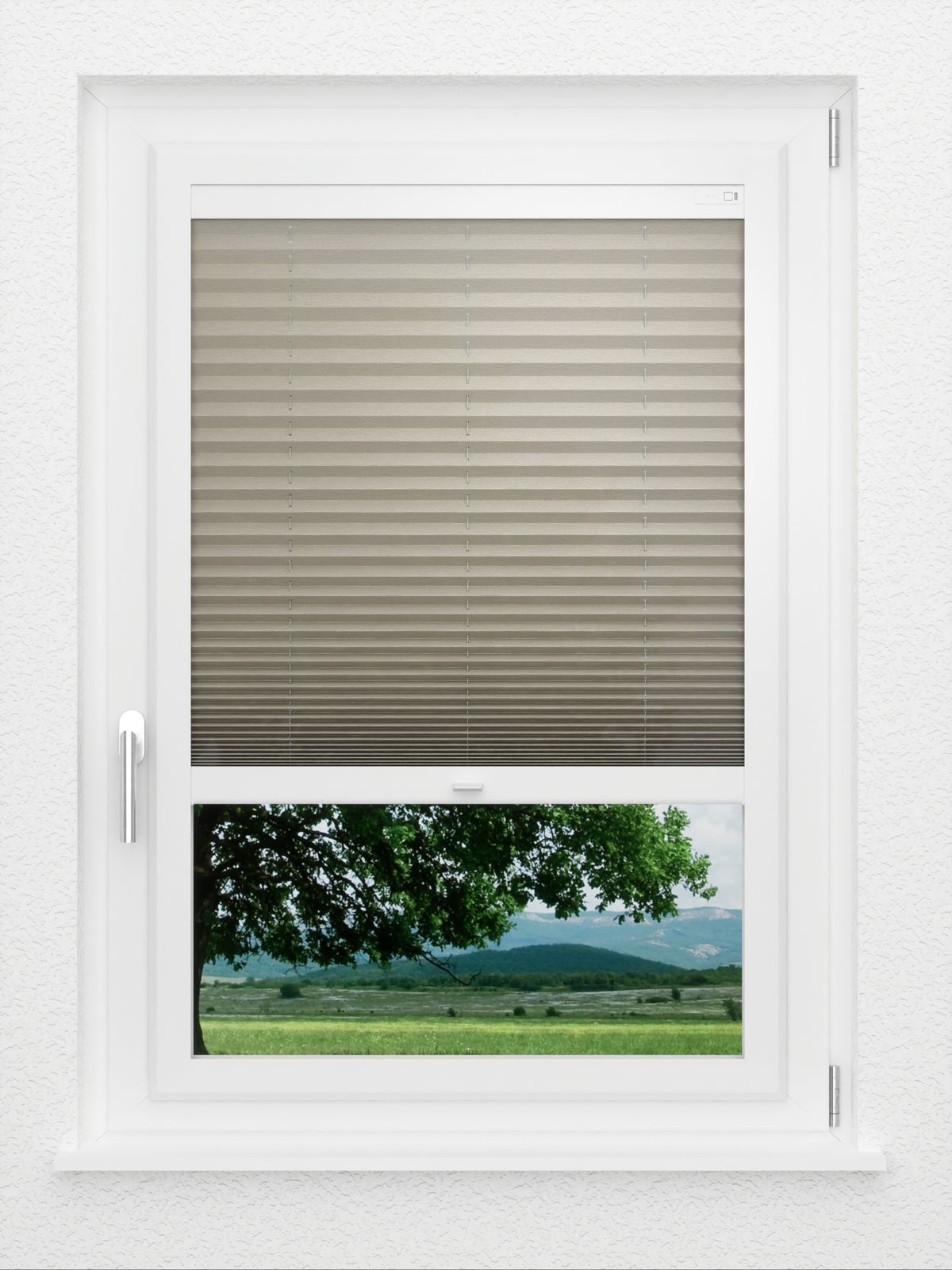 Detailansicht LYSEL HOME Plissee 304A Linn