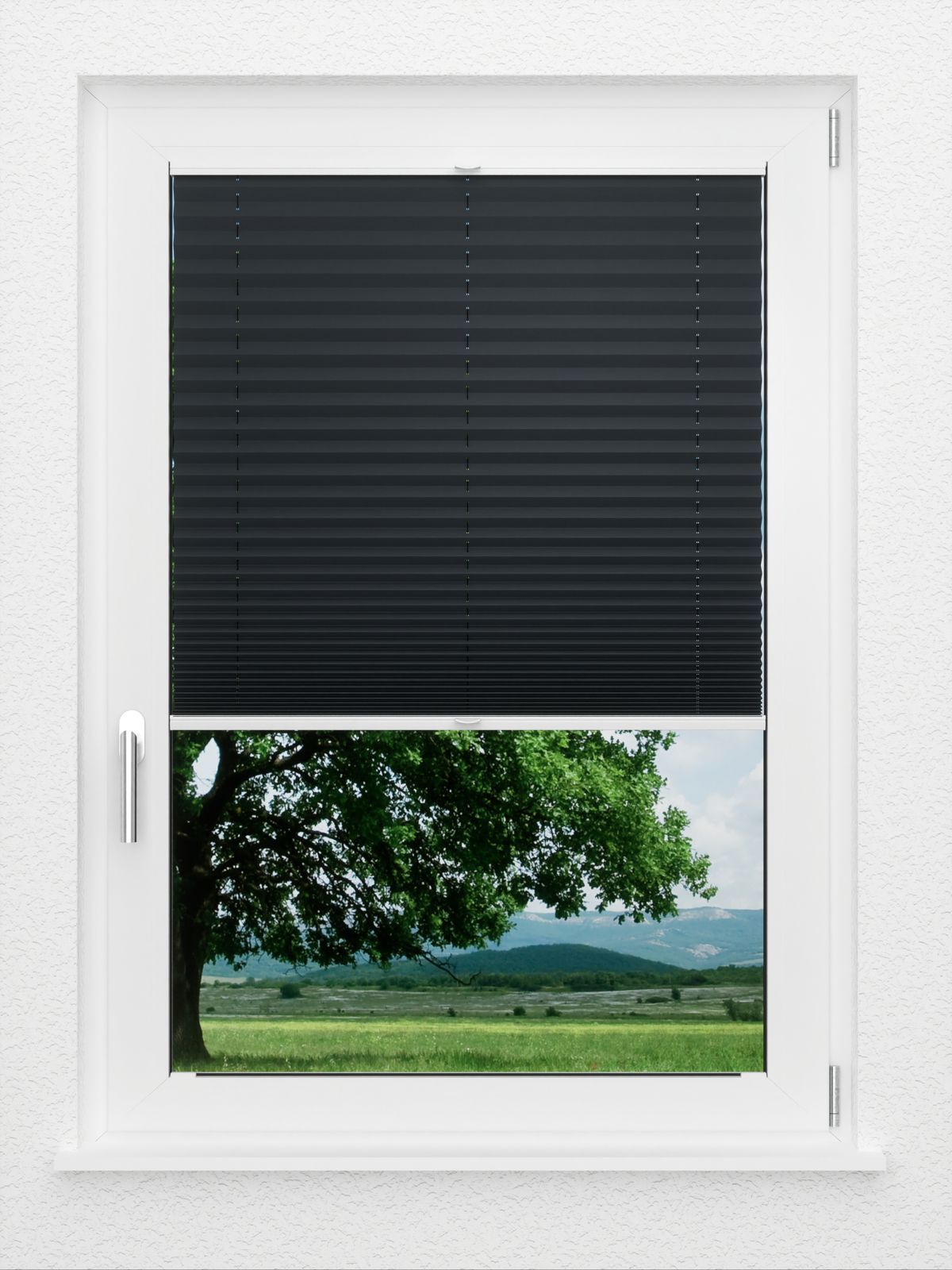 Detailansicht LYSEL HOME Plissee 123A Jonte Pearl