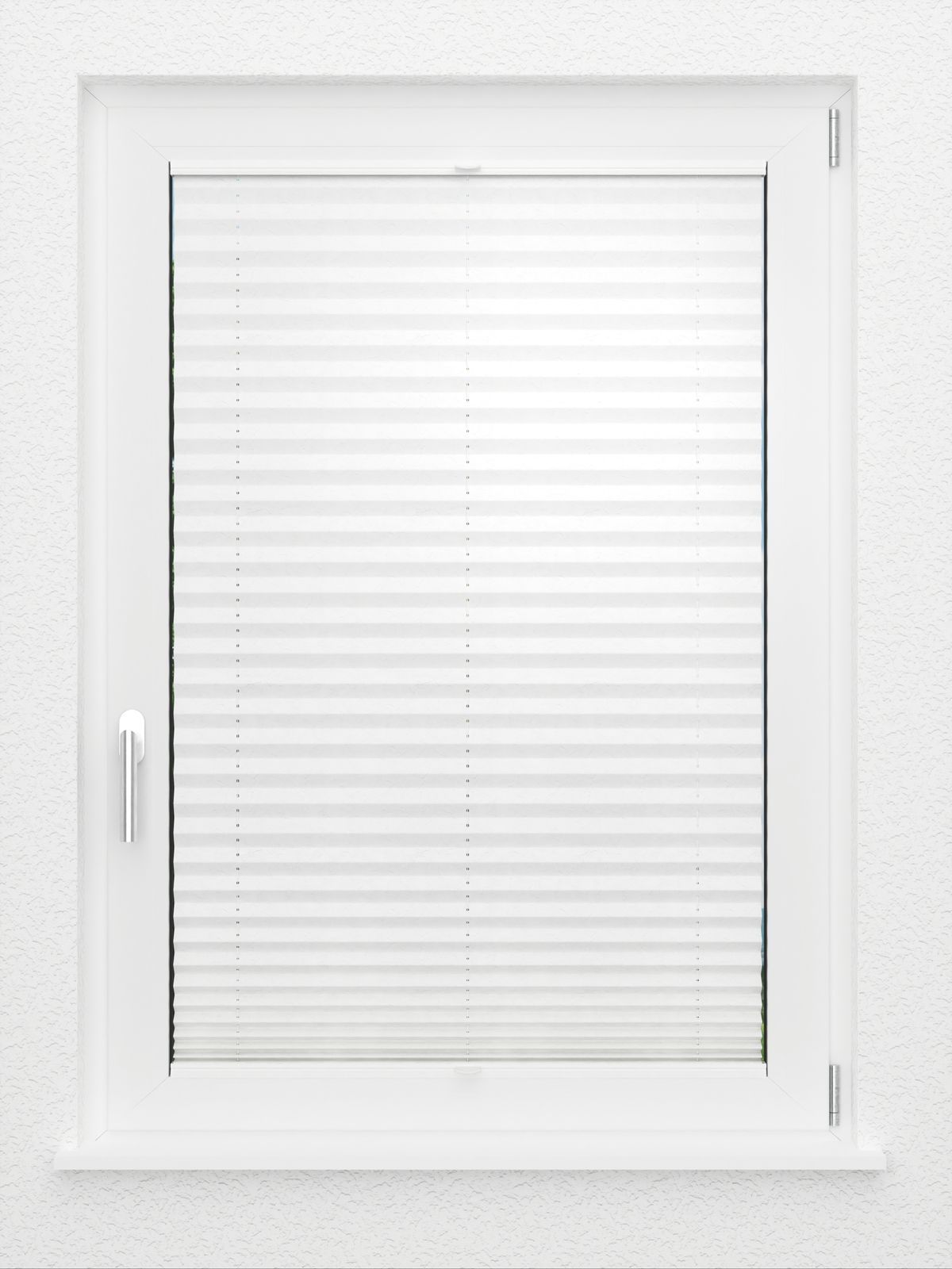 Detailansicht LYSEL HOME Plissee 124B Bari Crush Pearl