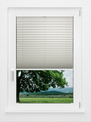 Preview LYSEL HOME Plissee 212A Elva Krepp Pearl 1