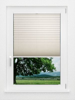 Preview LYSEL HOME Plissee 141A Bari Crush Pearl 1