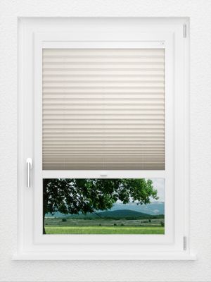 Preview LYSEL HOME Plissee 141A Bari Crush Pearl 1