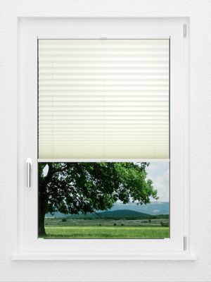 Preview LYSEL HOME Plissee 140B Elva Krepp Pearl 1