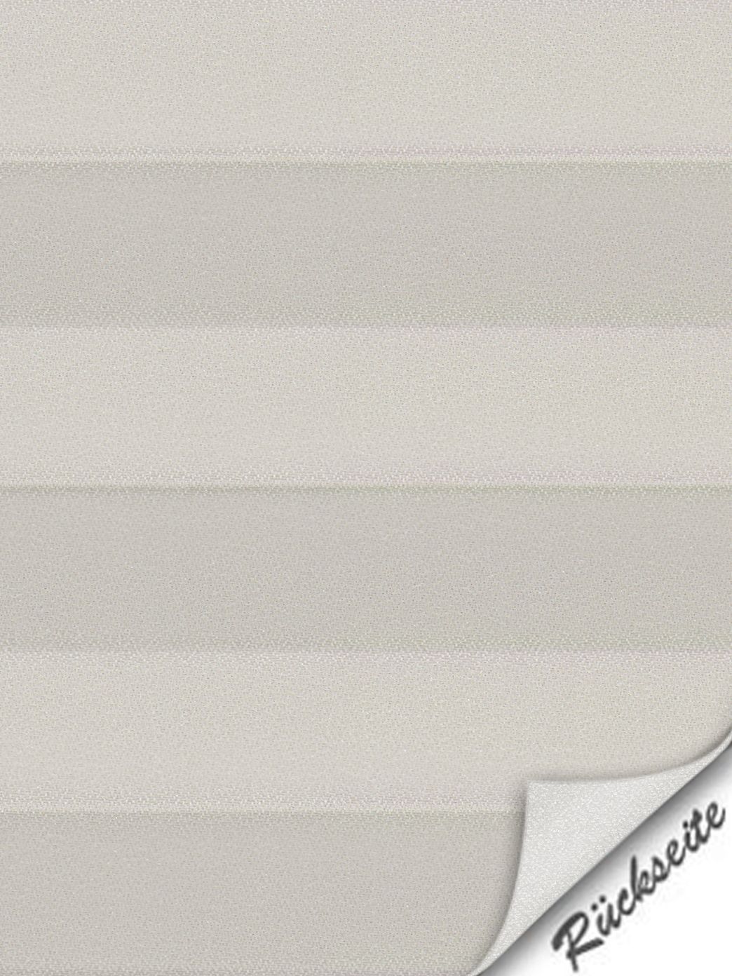 Detailansicht LYSEL HOME Plissee 212A Elva Krepp Pearl