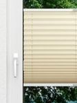Plissee Krepp Reflex B1 294vs Fensteransicht