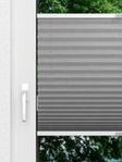 Plissee Crush Color 307vs Fensteransicht