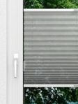Plissee Artic Light B1 1223vs Fensteransicht