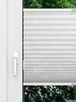 Plissee Artic Light B1 1227vs Fensteransicht