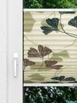 Plissee Ginkgo Tree 1220vs Fensteransicht