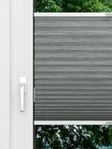 Plissee Structure 500vs Fensteransicht