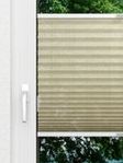 Plissee Linen 257vs Fensteransicht