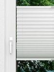 Plissee Crush Reflex 185vs Fensteransicht