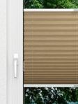 Plissee Crush Reflex 188vs Fensteransicht