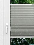 Plissee Arctic 851vs Fensteransicht