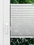 Plissee Arctic 853vs Fensteransicht