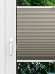 Plissee Krepp Dark 896vs Fensteransicht