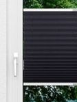 Plissee Krepp Dark 899vs Fensteransicht