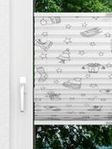 Plissee Winter Dream 1100vs Fensteransicht