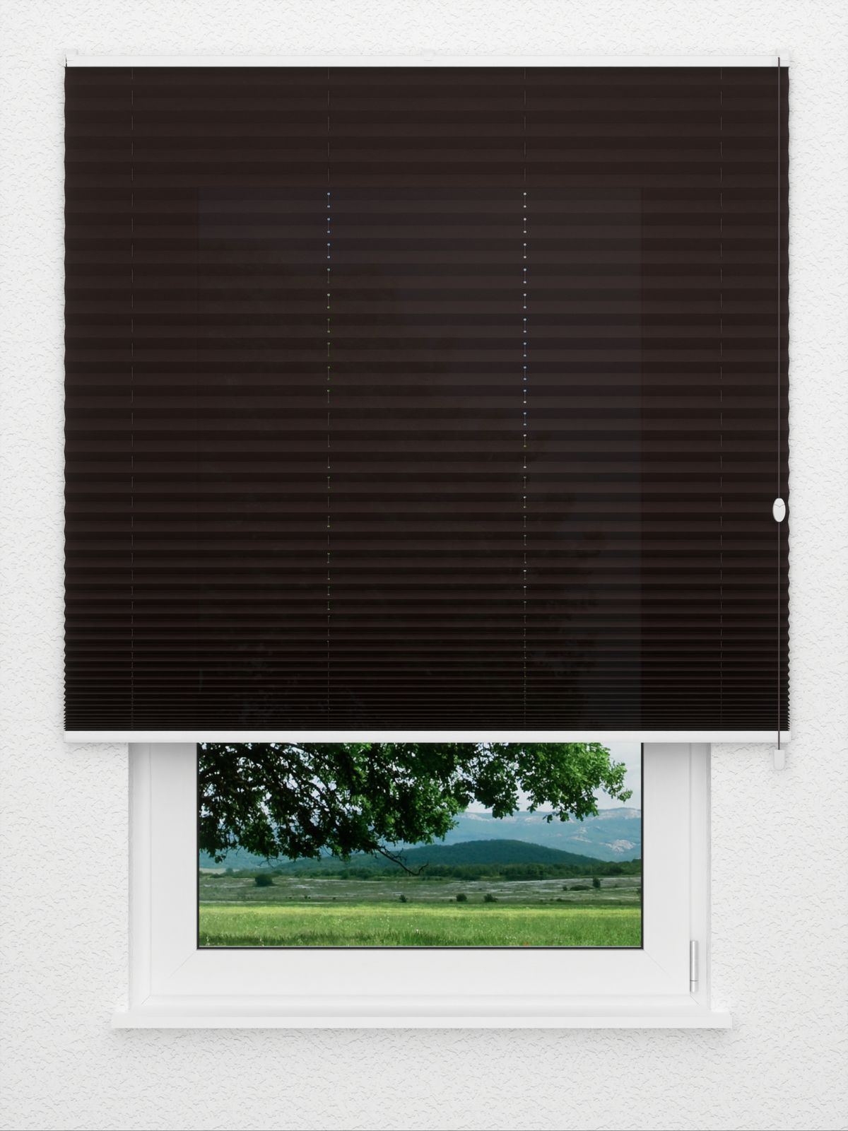 Detailansicht Plissee Krepp B1 119vs