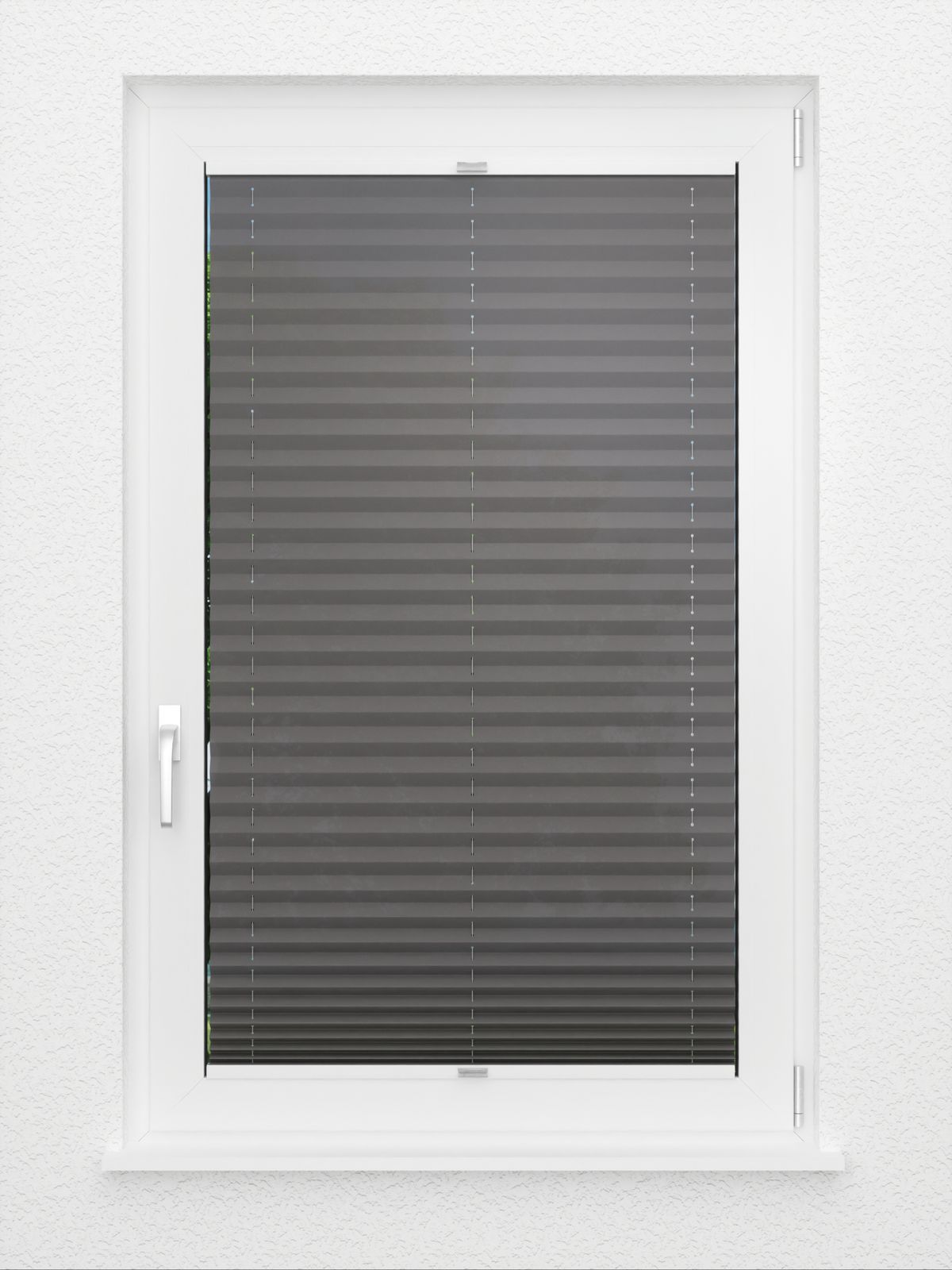 Detailansicht Plissee Krepp B1 132vs