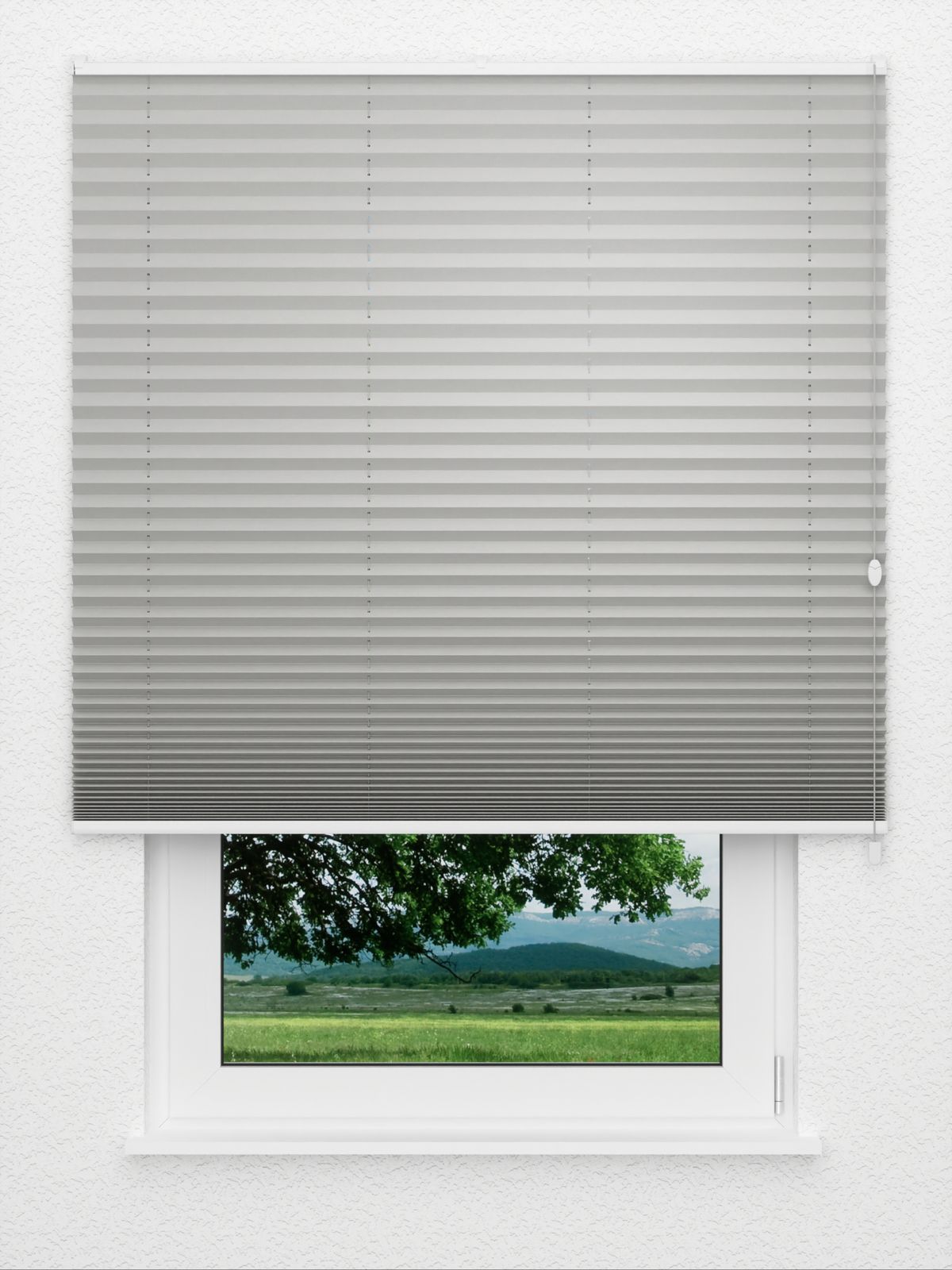 Detailansicht Plissee Krepp Reflex B1 292vs