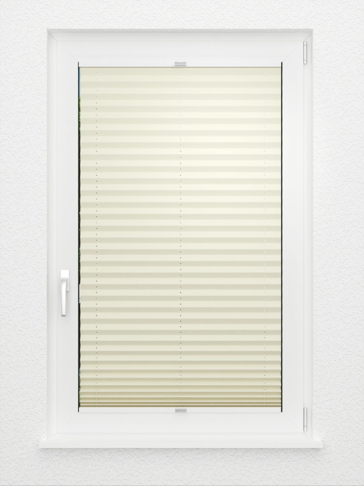 Detailansicht Plissee Krepp Reflex B1 293vs