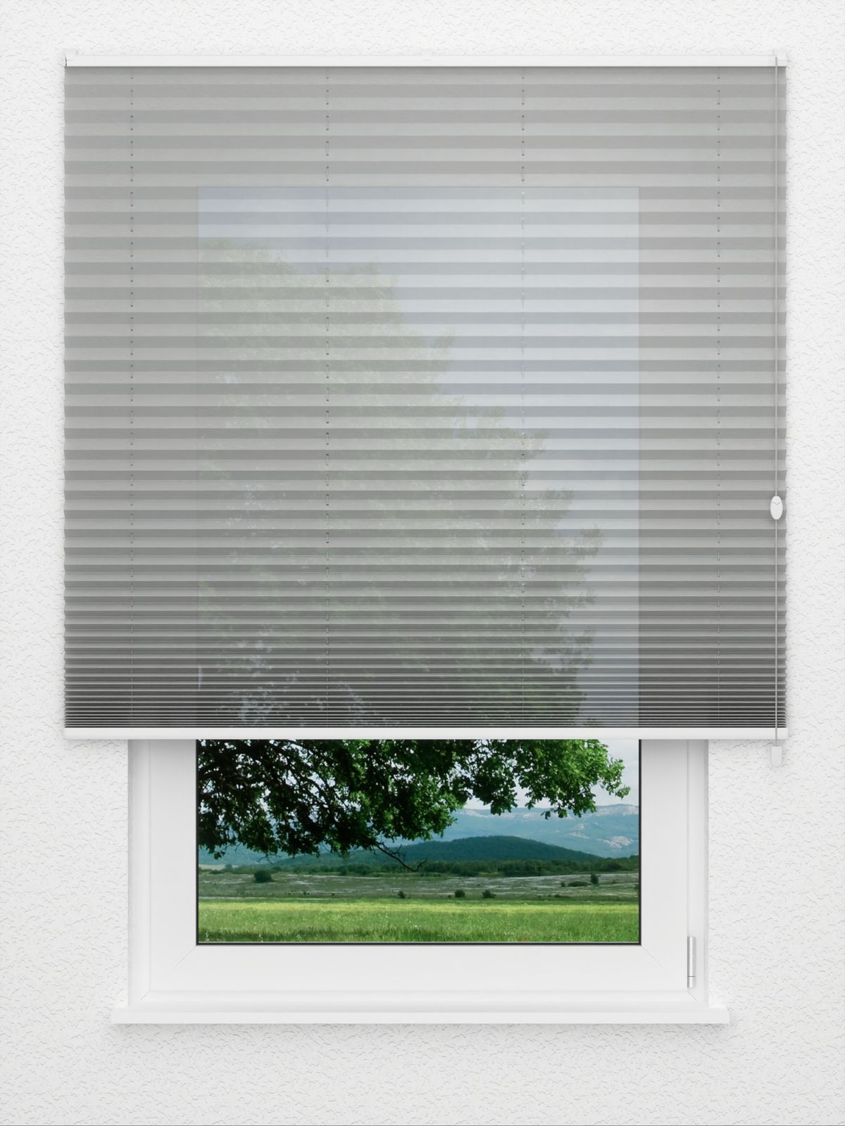 Detailansicht Plissee Artic Light B1 1223vs